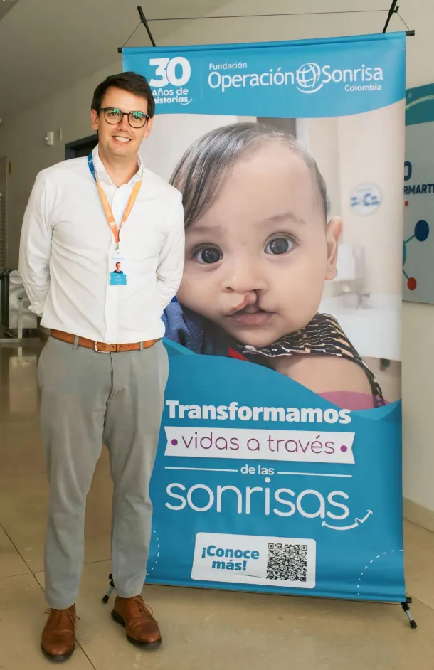 Camilo Arenas, nuevo Director Ejecutivo de Fundación Operación Sonrisa Colombia